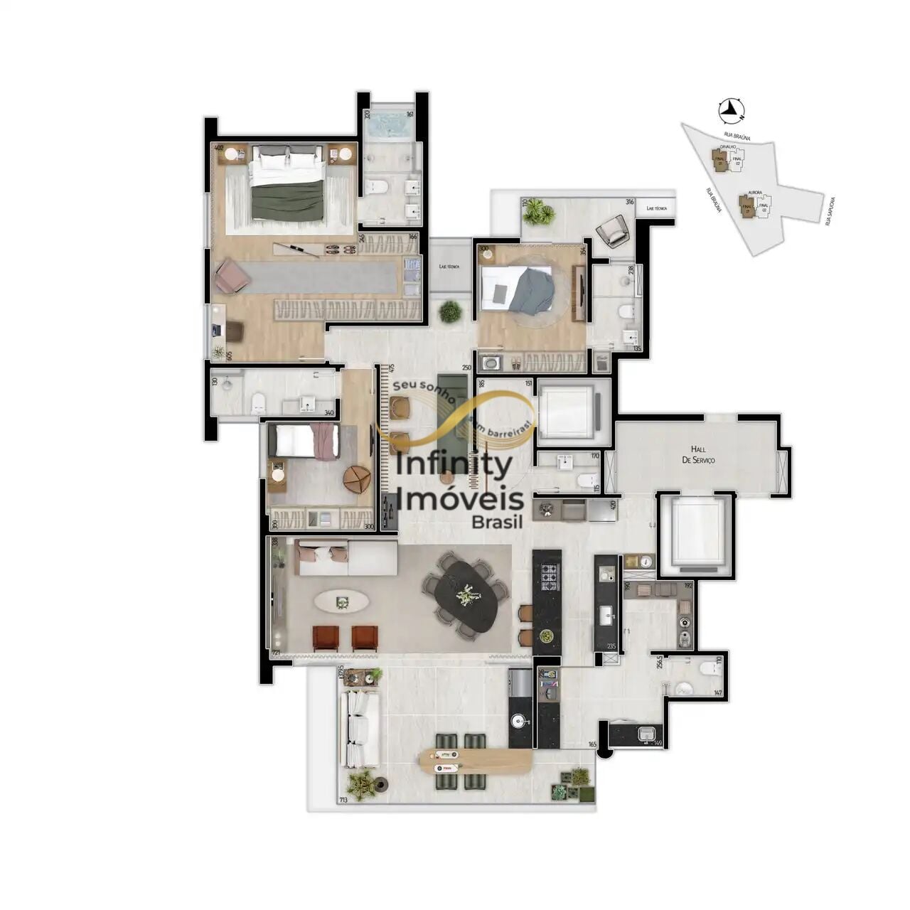 Apartamento, 4 quartos, 188 m² - Foto 26