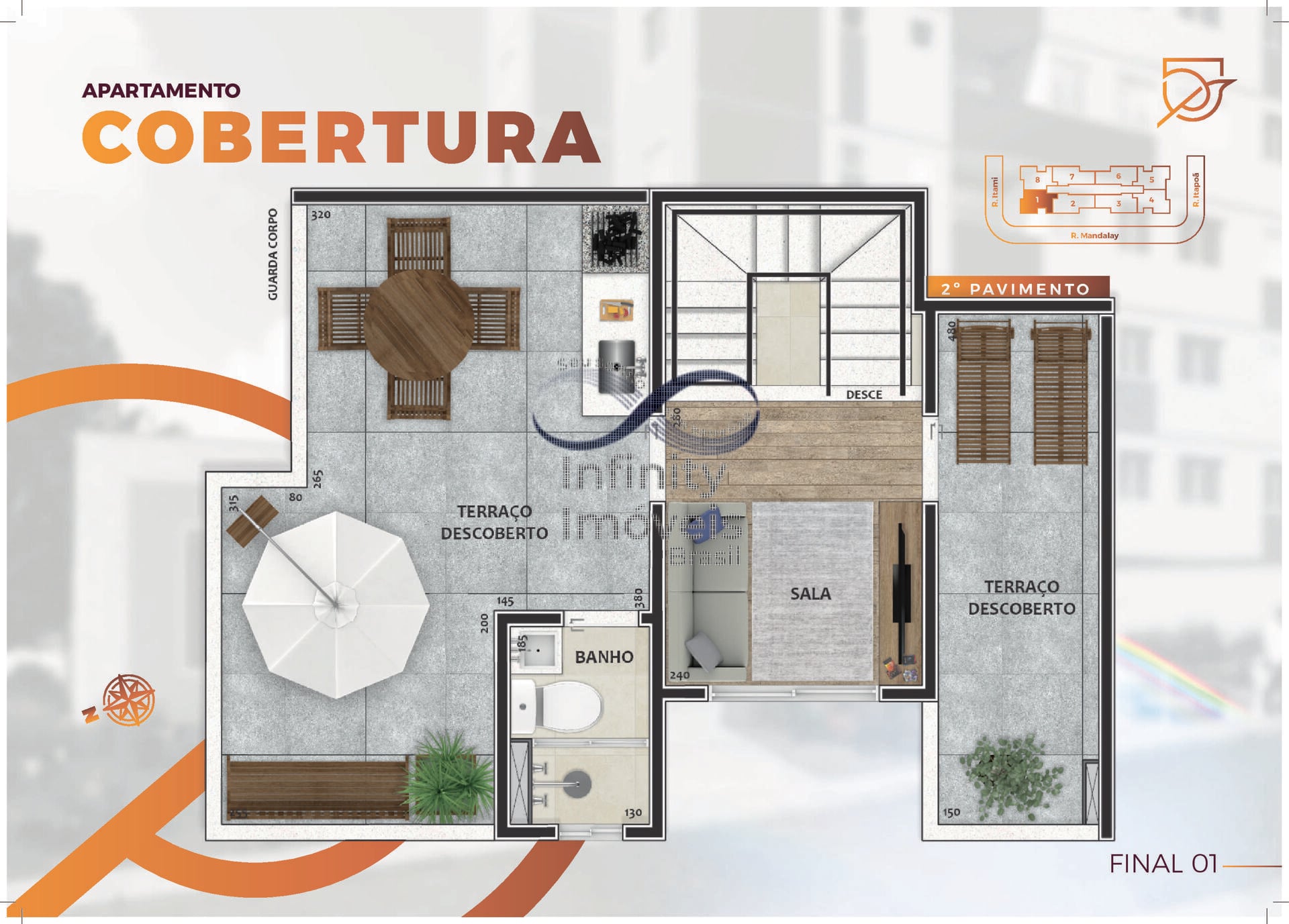 Cobertura, 2 quartos, 117 m² - Foto 17