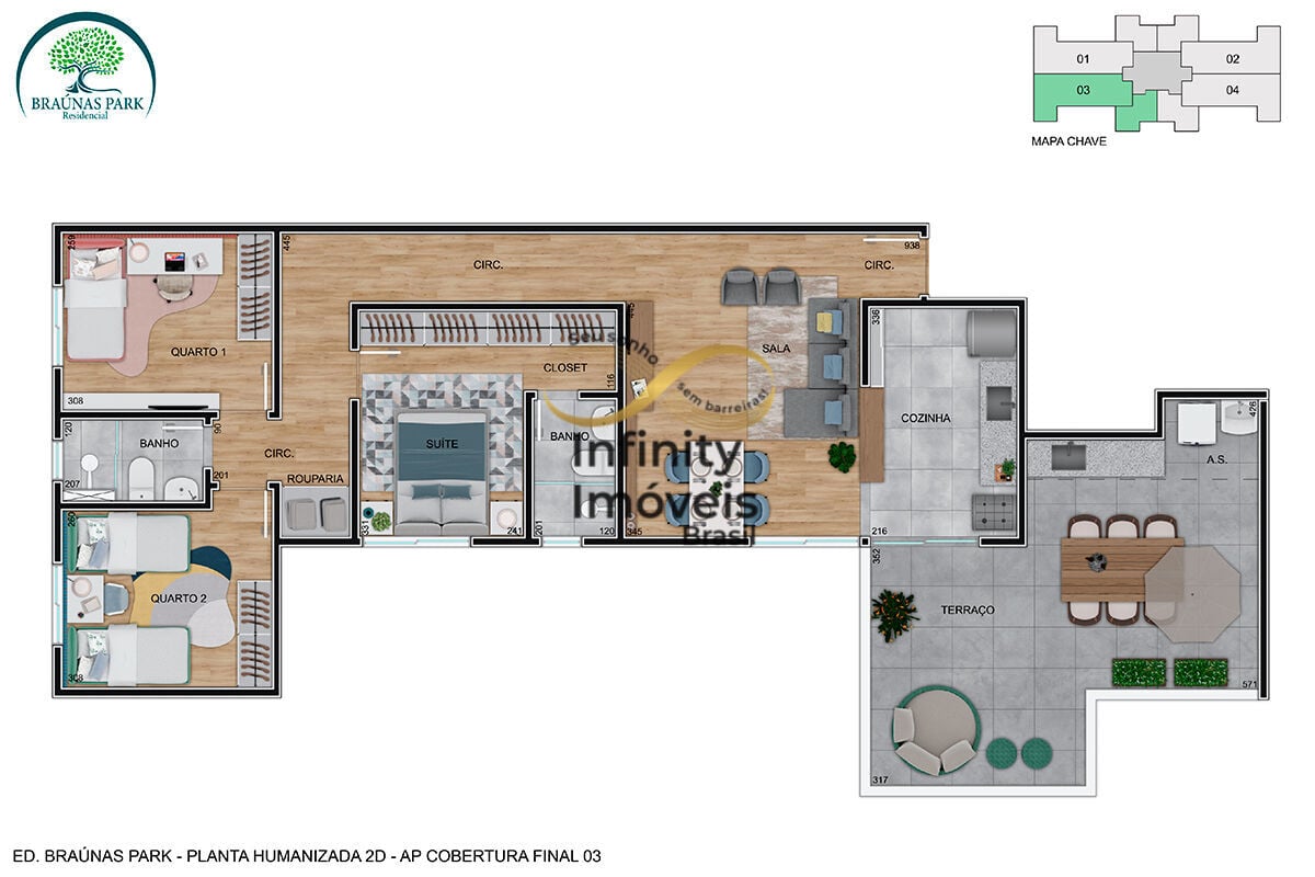 Apartamento, 2 quartos, 45 m² - Foto 15