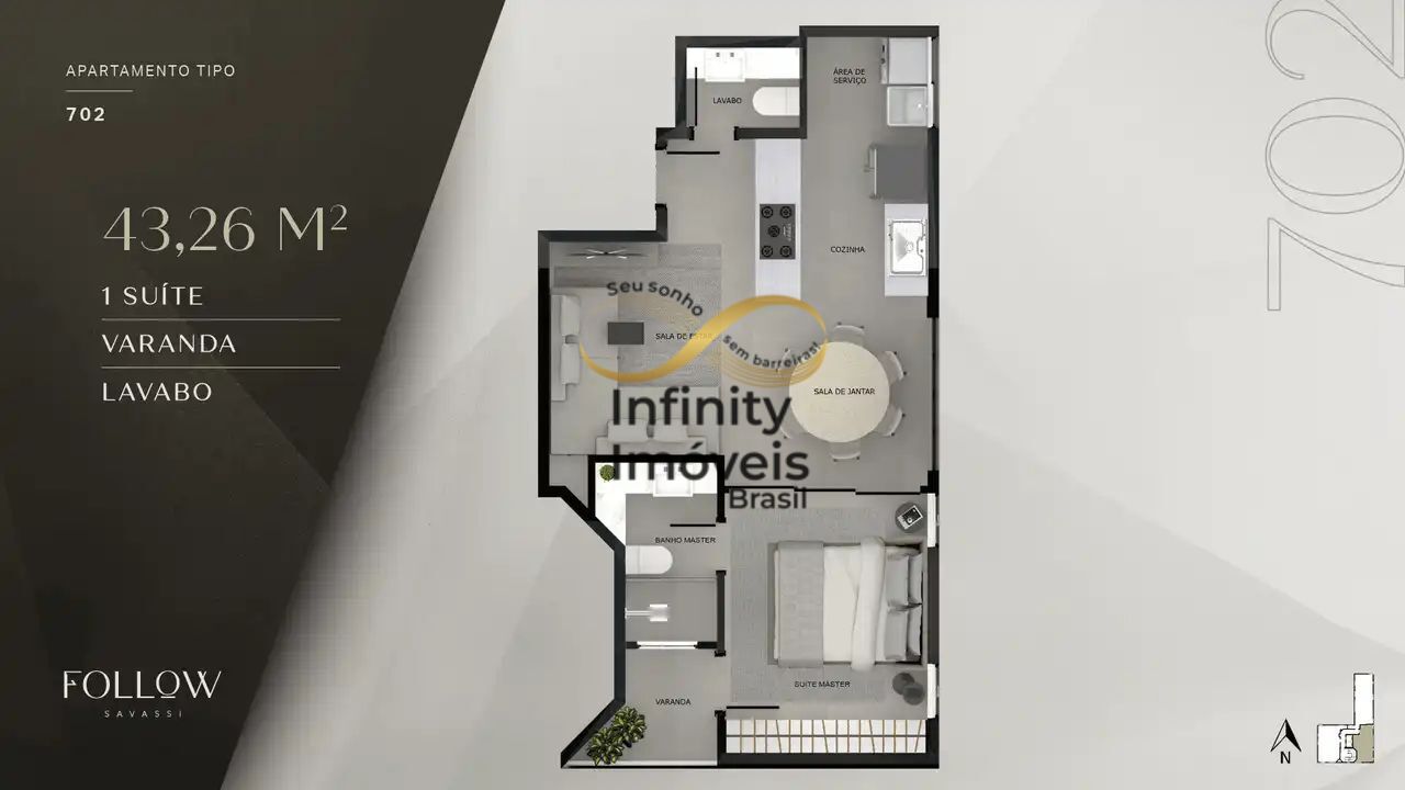 Apartamento, 2 quartos, 97 m² - Foto 22