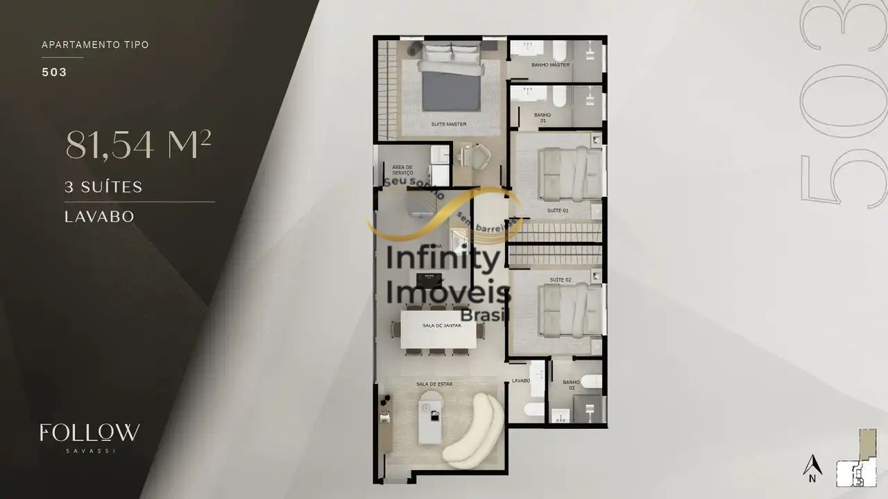Apartamento, 2 quartos, 97 m² - Foto 21
