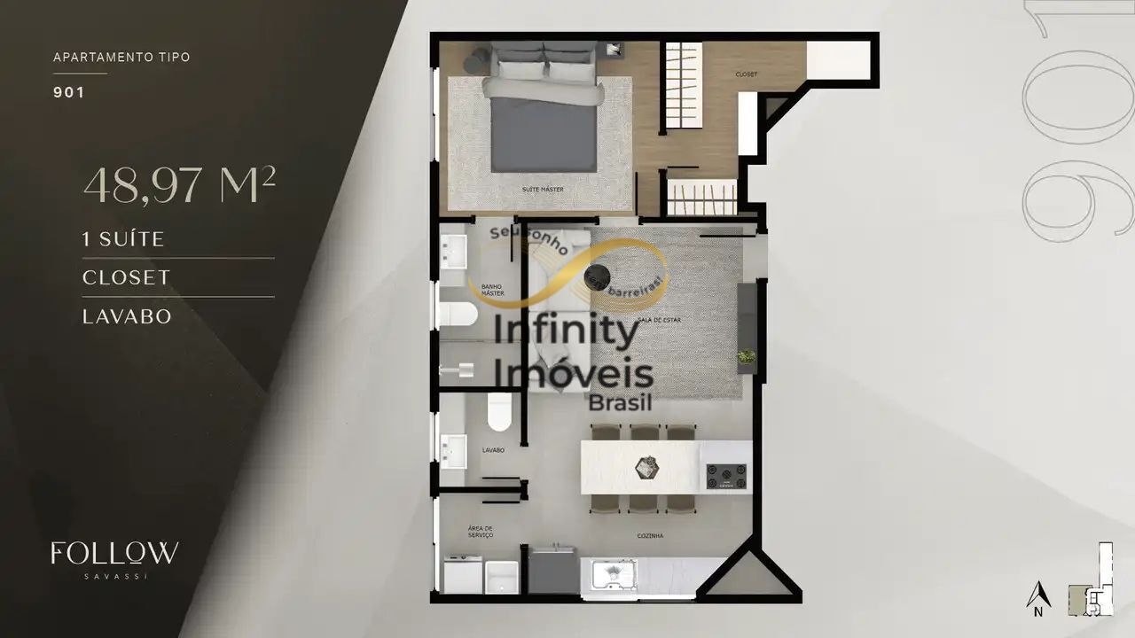 Apartamento, 2 quartos, 97 m² - Foto 26