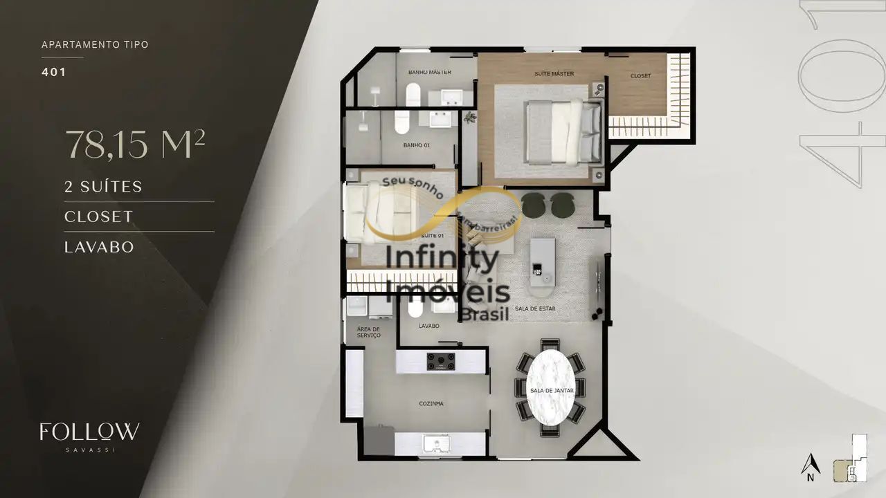 Apartamento, 2 quartos, 97 m² - Foto 18
