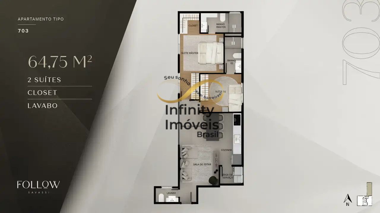 Apartamento, 2 quartos, 97 m² - Foto 23
