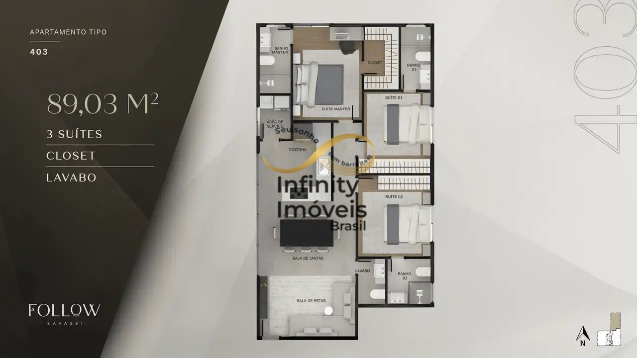Apartamento, 2 quartos, 97 m² - Foto 19