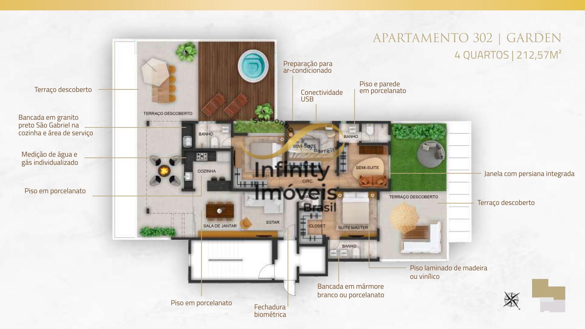 Apartamento, 4 quartos, 36 m² - Foto 72