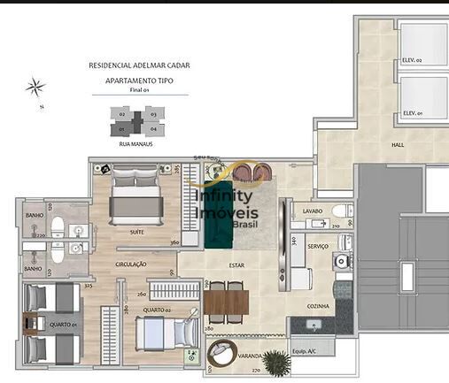 Apartamento, 3 quartos, 74 m² - Foto 31