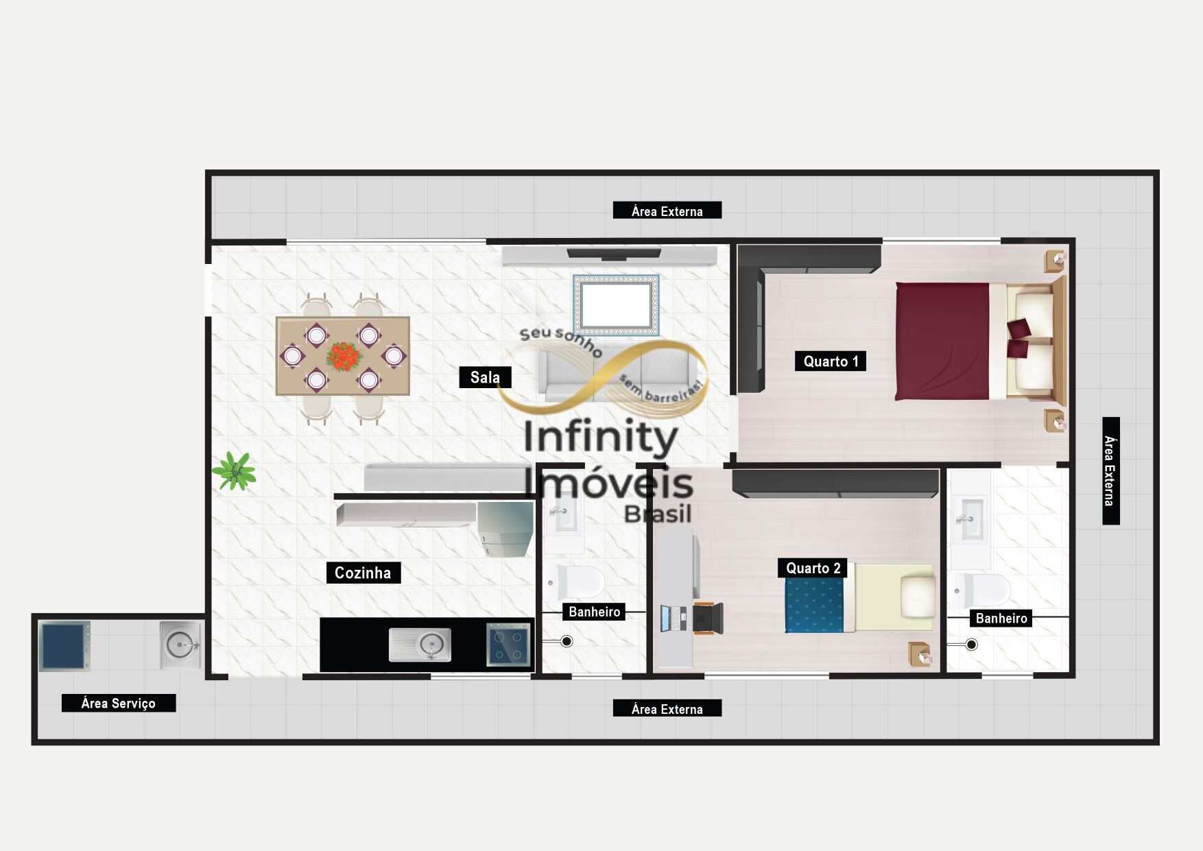 Cobertura, 2 quartos, 97 m² - Foto 25