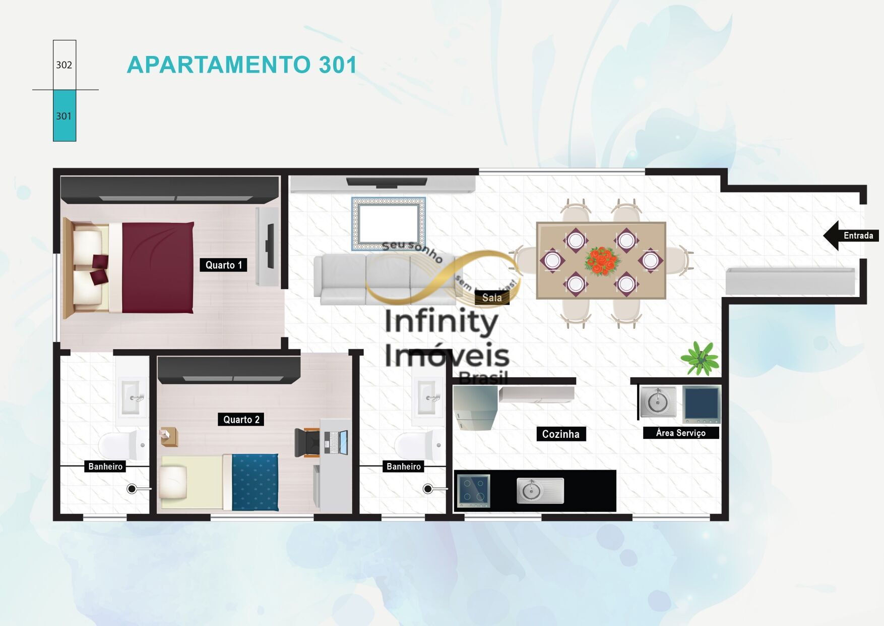 Cobertura, 2 quartos, 97 m² - Foto 26
