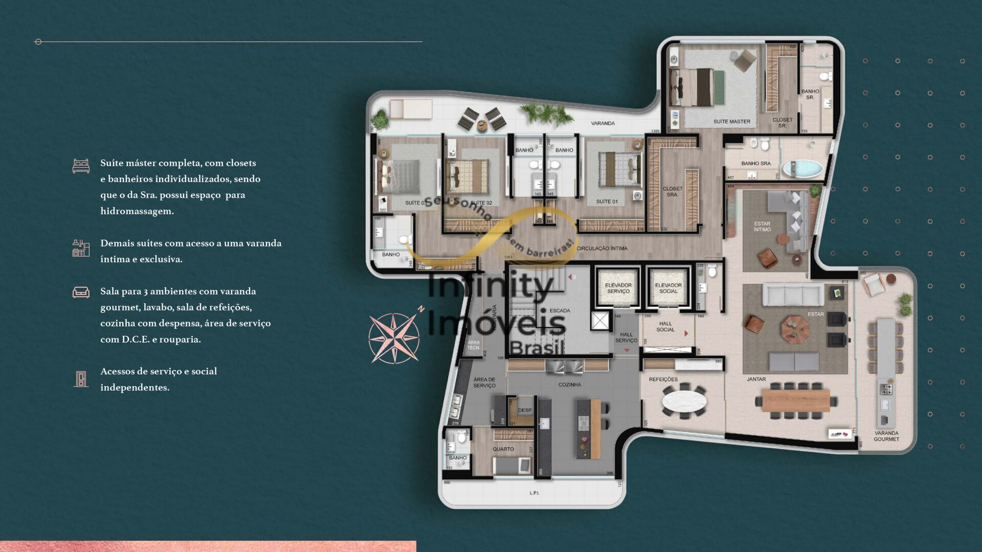 Apartamento, 4 quartos, 377 m² - Foto 56