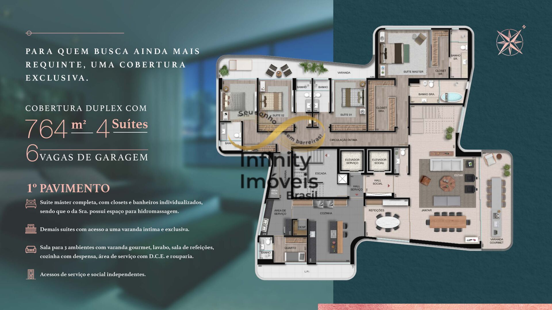 Apartamento, 4 quartos, 377 m² - Foto 58