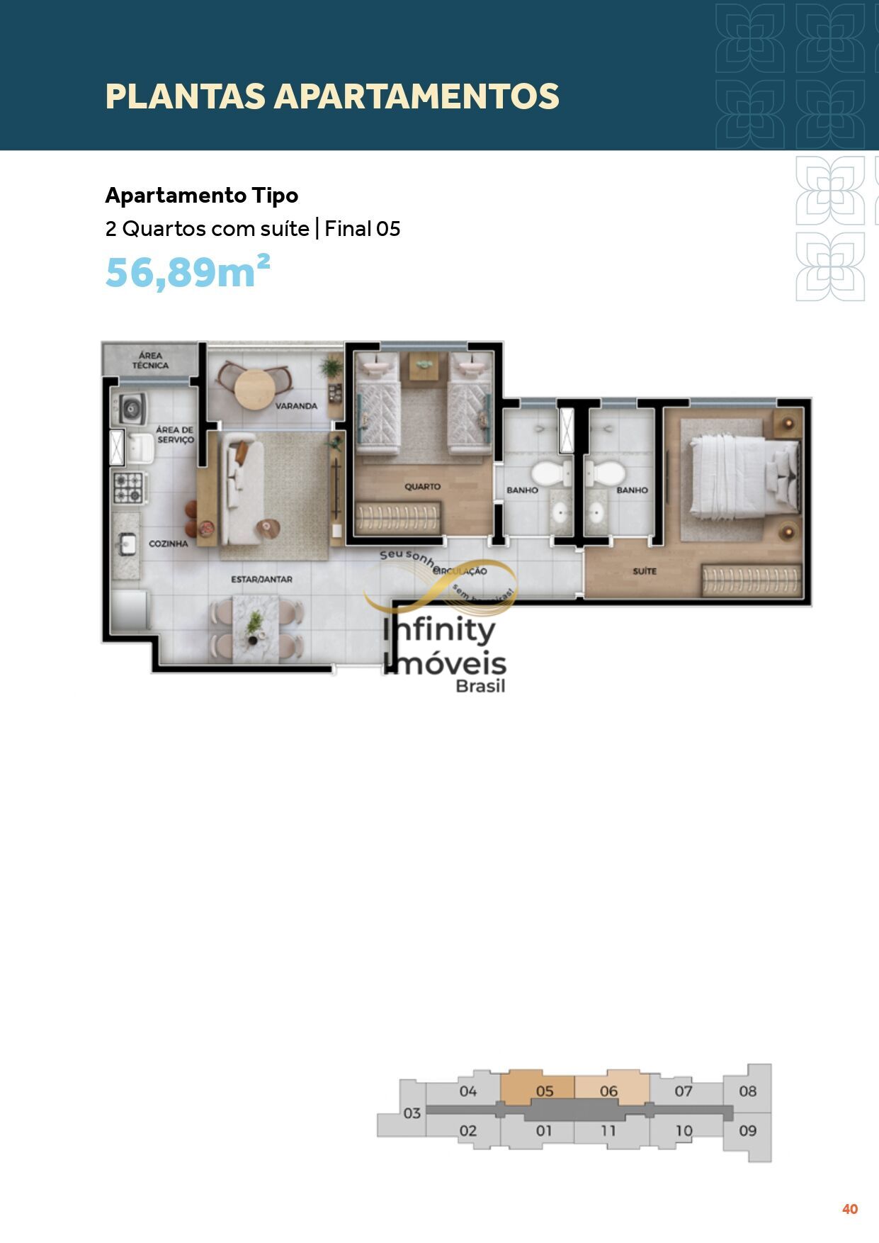 Apartamento, 2 quartos, 55 m² - Foto 46