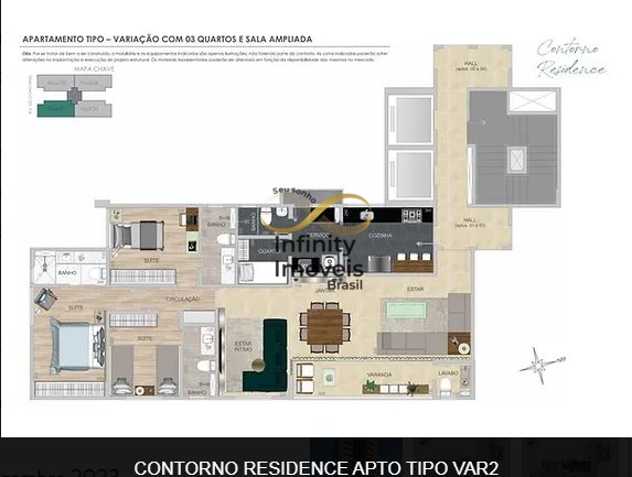 Apartamento, 4 quartos, 131 m² - Foto 33