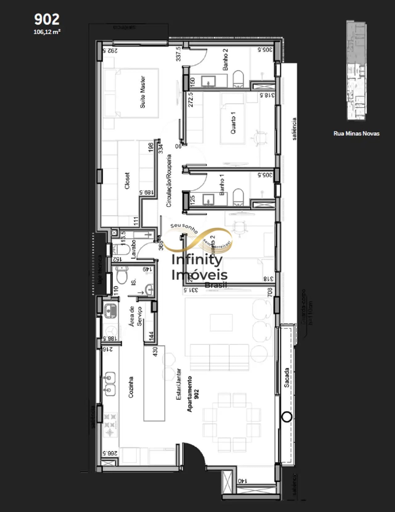 Cobertura, 3 quartos, 106 m² - Foto 44