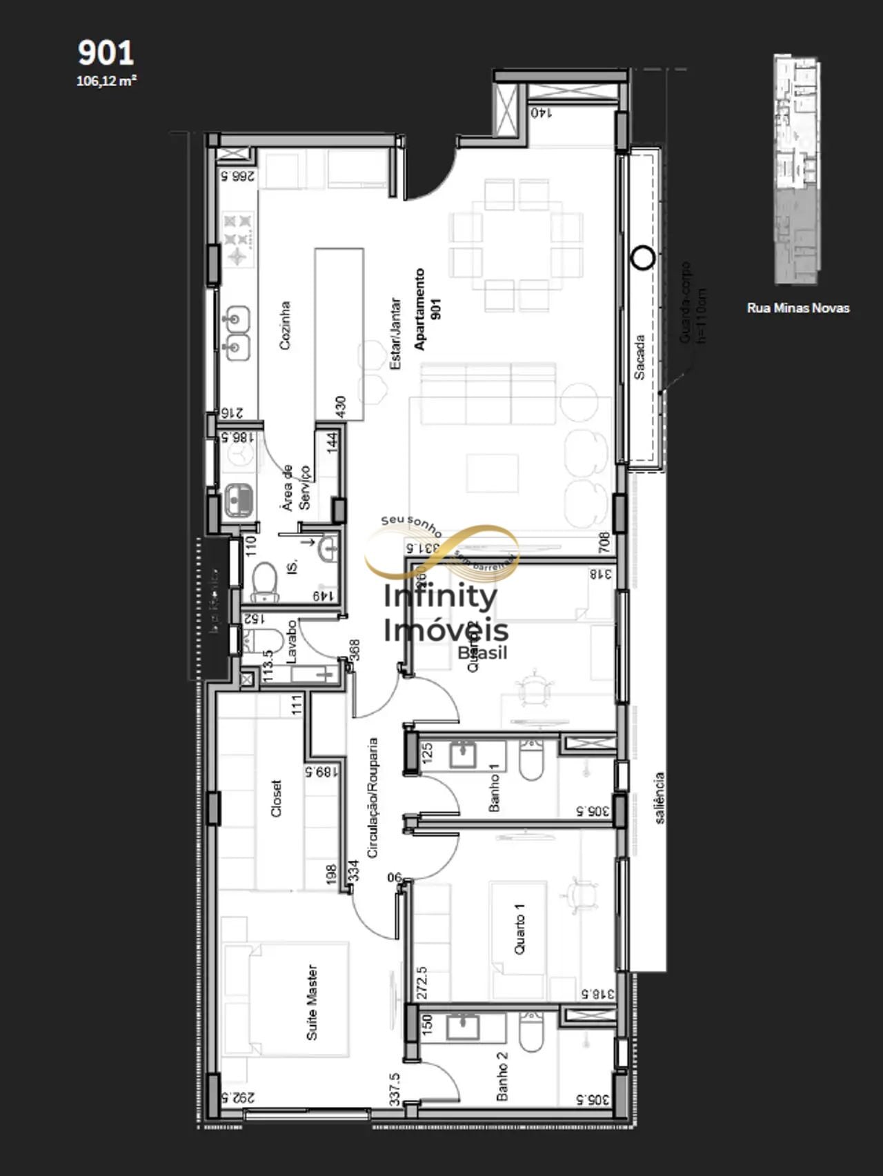 Cobertura, 3 quartos, 106 m² - Foto 37