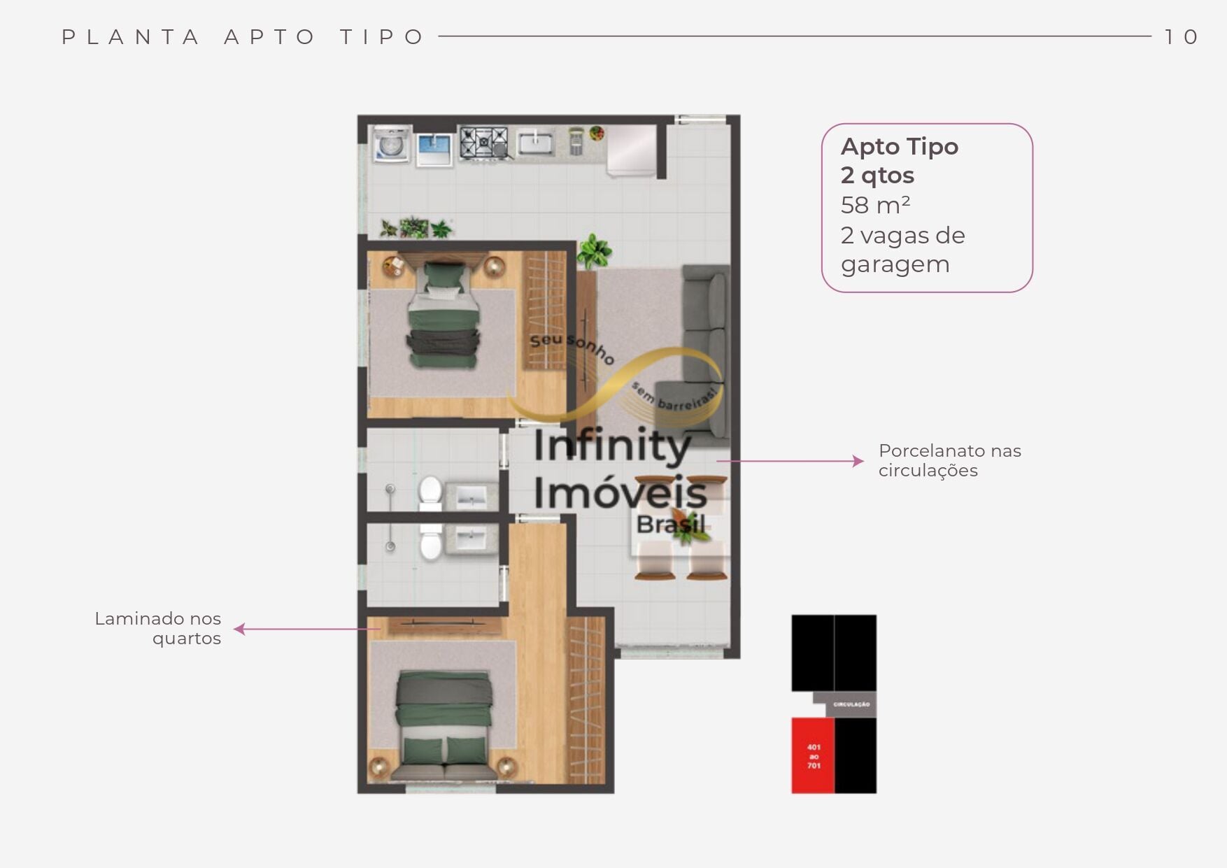 Apartamento, 2 quartos, 68 m² - Foto 39