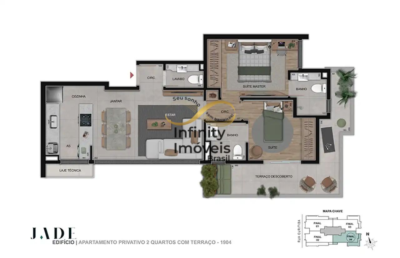 Apartamento, 3 quartos, 84 m² - Foto 28
