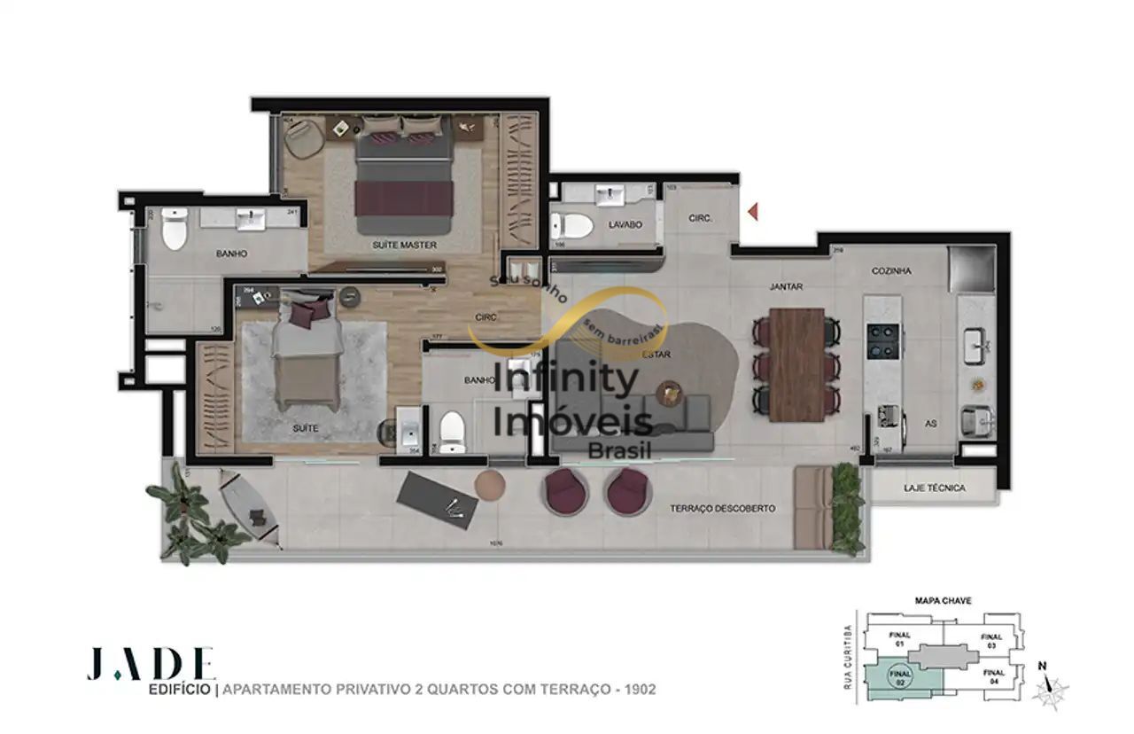 Apartamento, 3 quartos, 84 m² - Foto 27