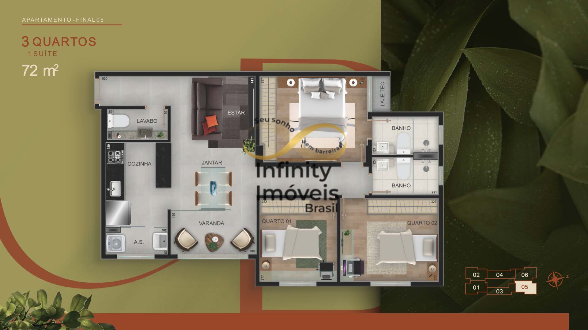 Apartamento, 2 quartos, 64 m² - Foto 77