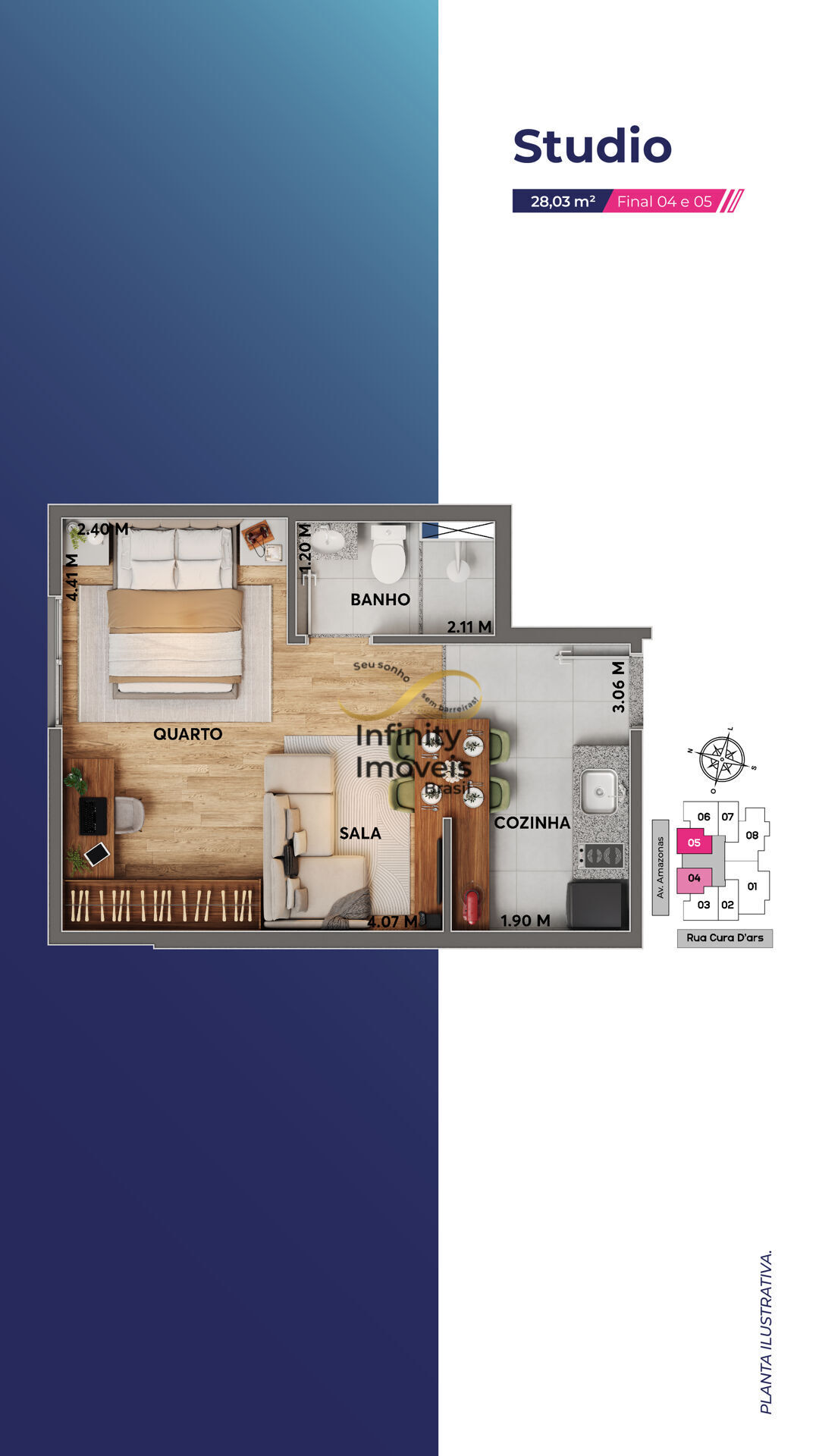 Apartamento, 1 quarto, 28 m² - Foto 31