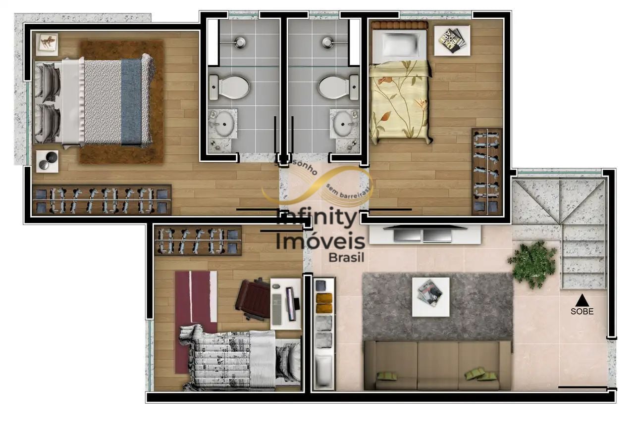 Apartamento, 2 quartos, 83 m² - Foto 6