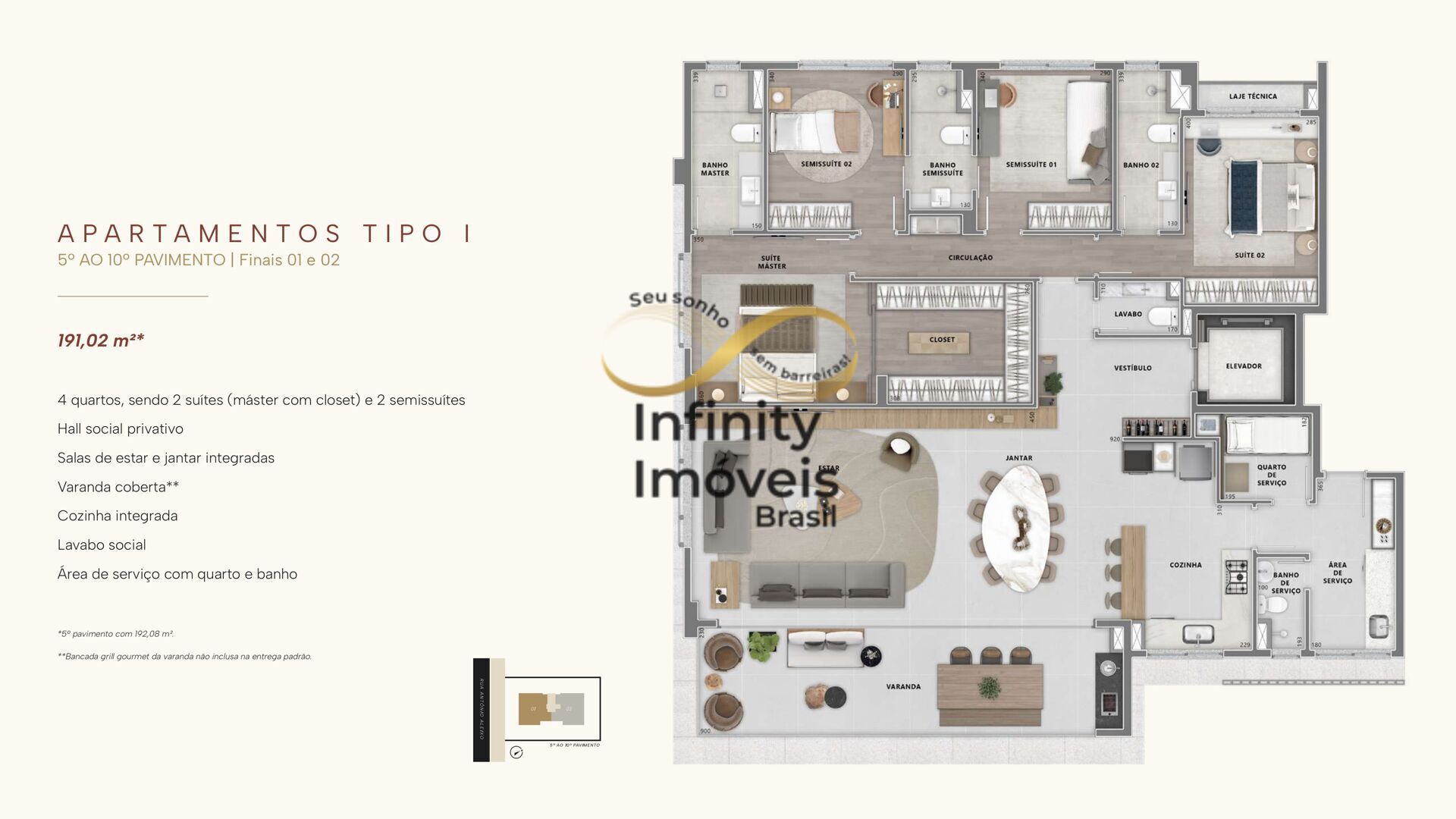 Apartamento, 4 quartos, 191 m² - Foto 36