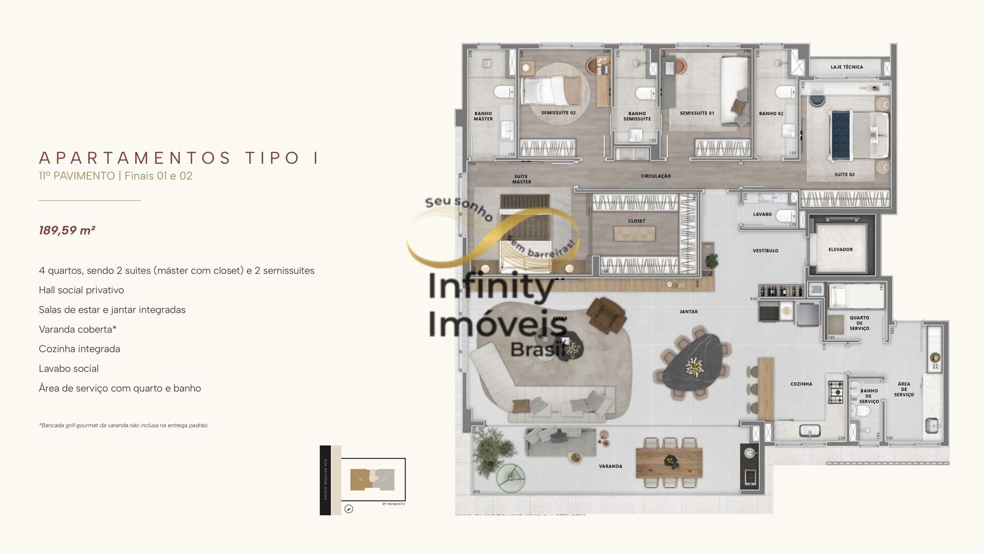 Apartamento, 4 quartos, 191 m² - Foto 27