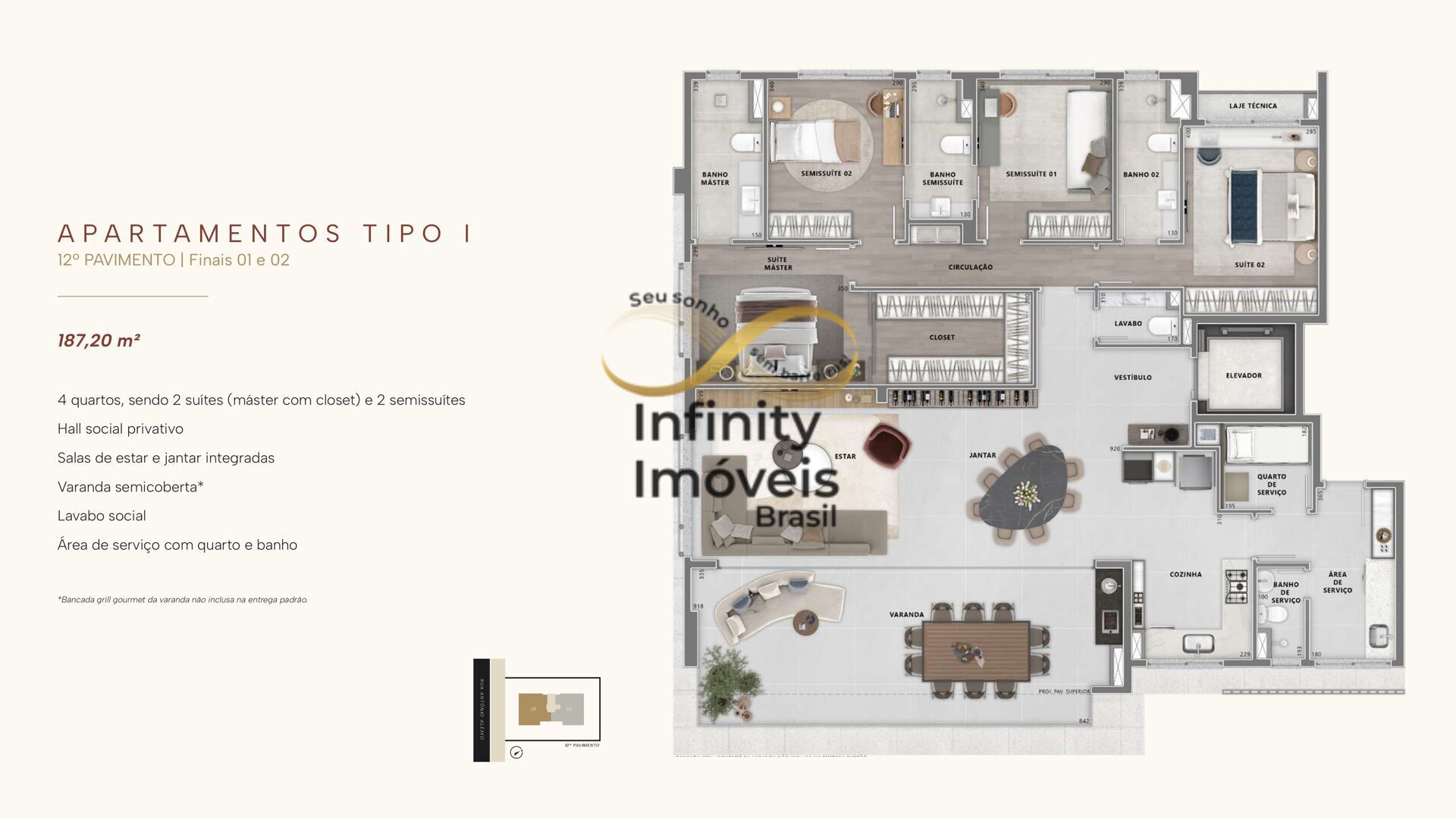 Apartamento, 4 quartos, 191 m² - Foto 28