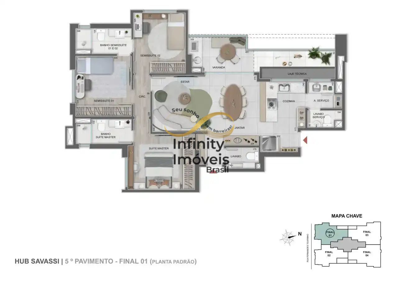 Apartamento, 4 quartos, 157 m² - Foto 21