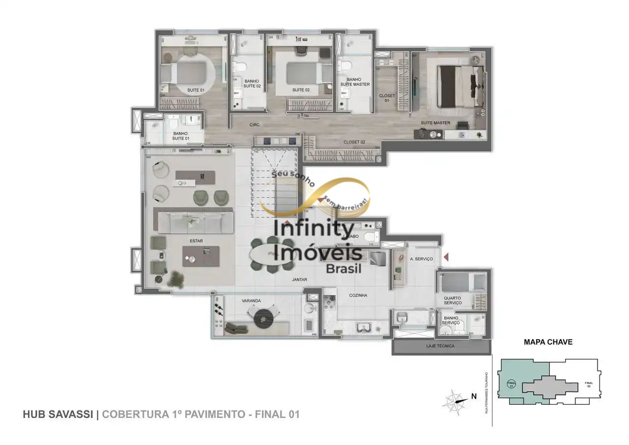 Apartamento, 4 quartos, 157 m² - Foto 19