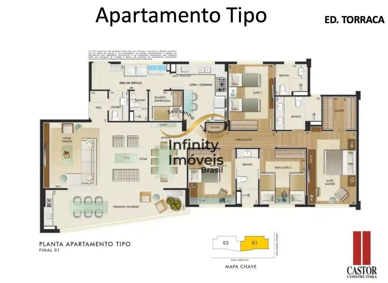 Apartamento, 4 quartos, 166 m² - Foto 20