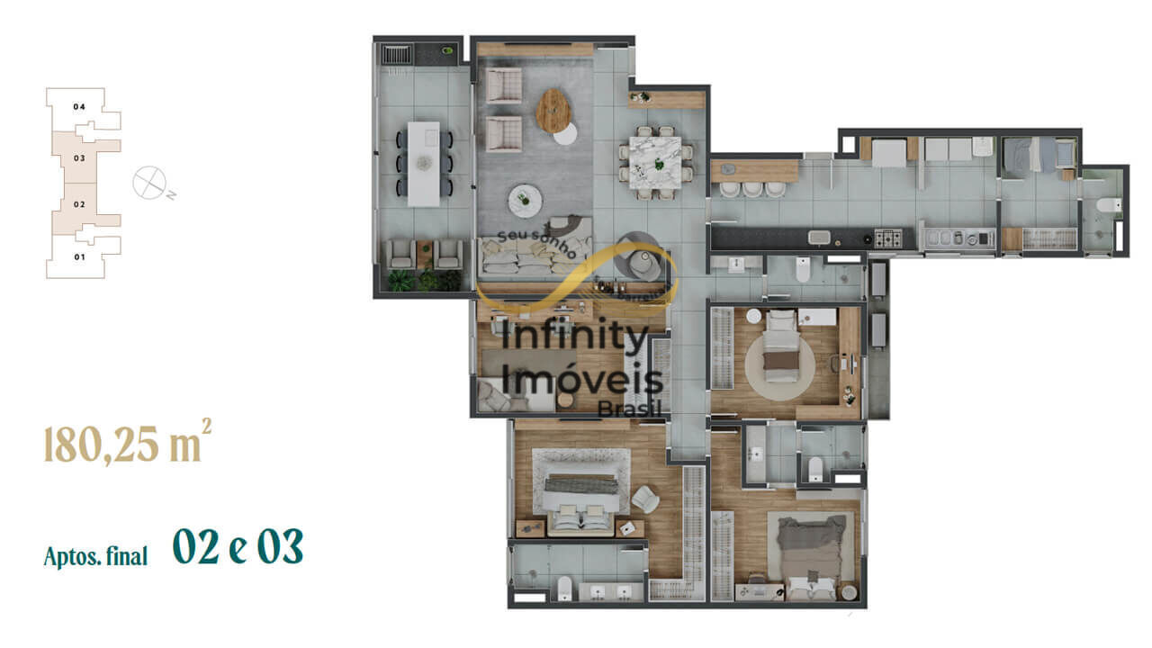 Apartamento, 3 quartos, 93 m² - Foto 14