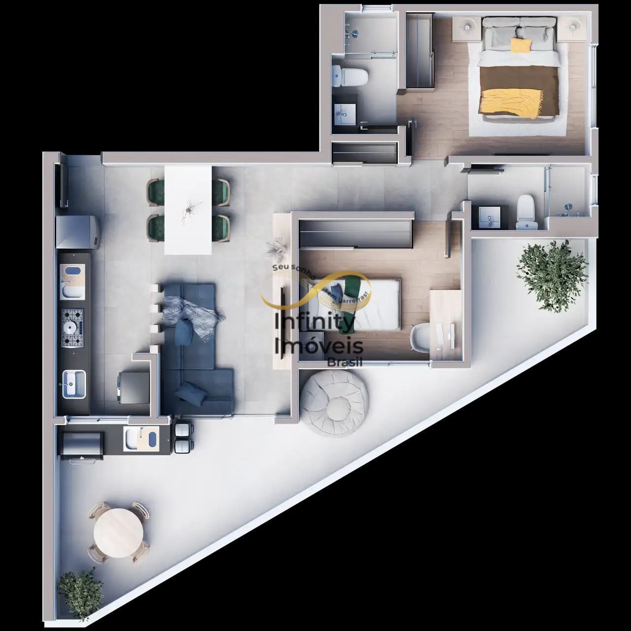 Apartamento, 2 quartos, 64 m² - Foto 22