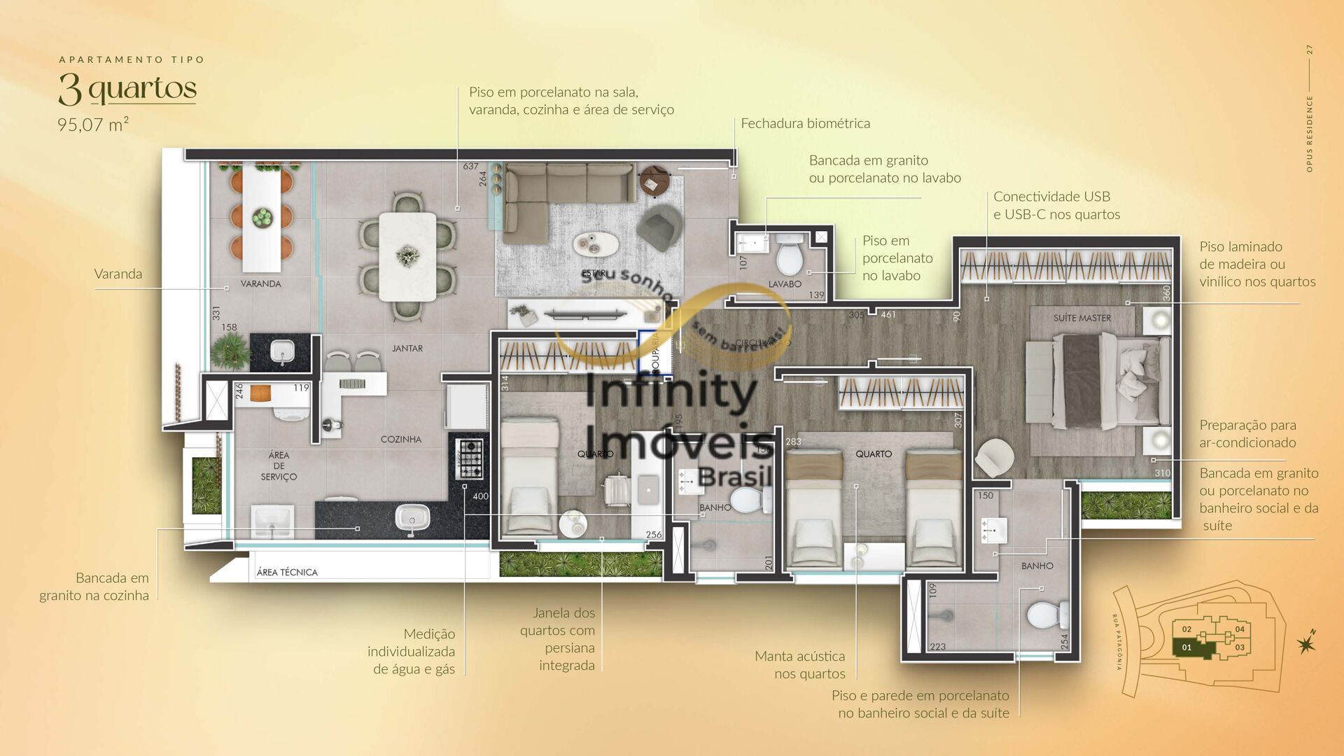Apartamento, 3 quartos, 95 m² - Foto 28