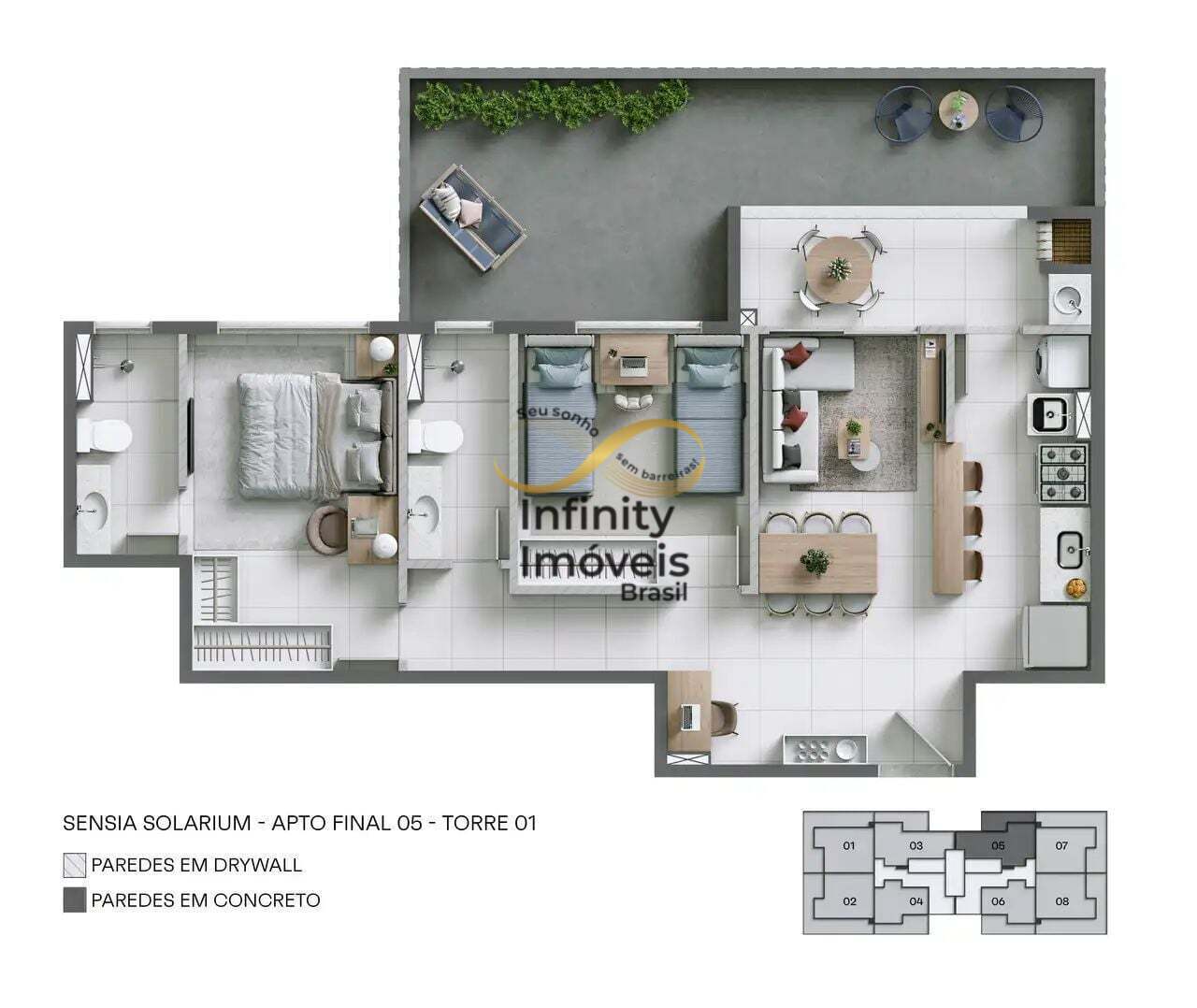 Apartamento, 2 quartos, 53 m² - Foto 32