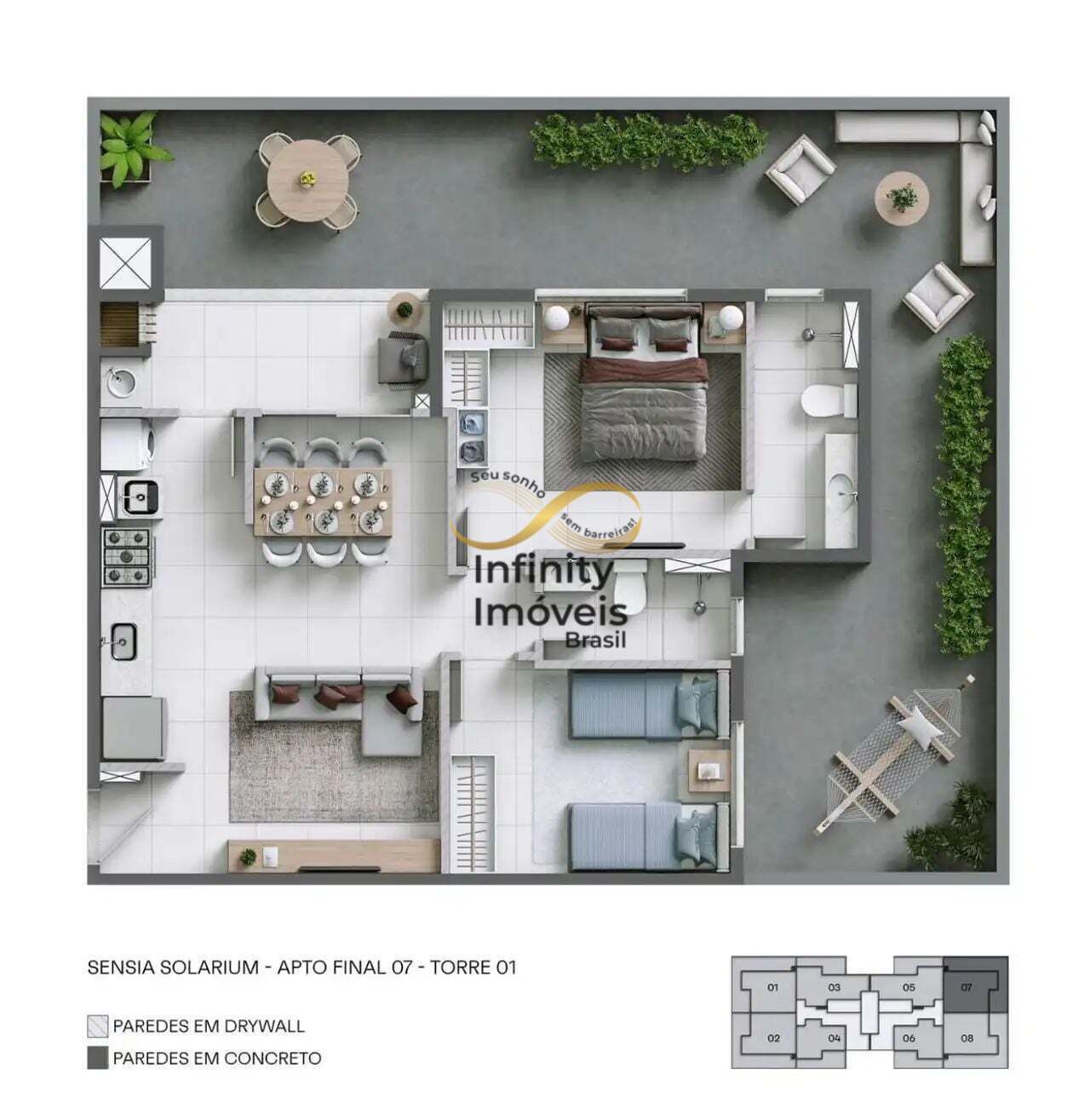 Apartamento, 2 quartos, 53 m² - Foto 28