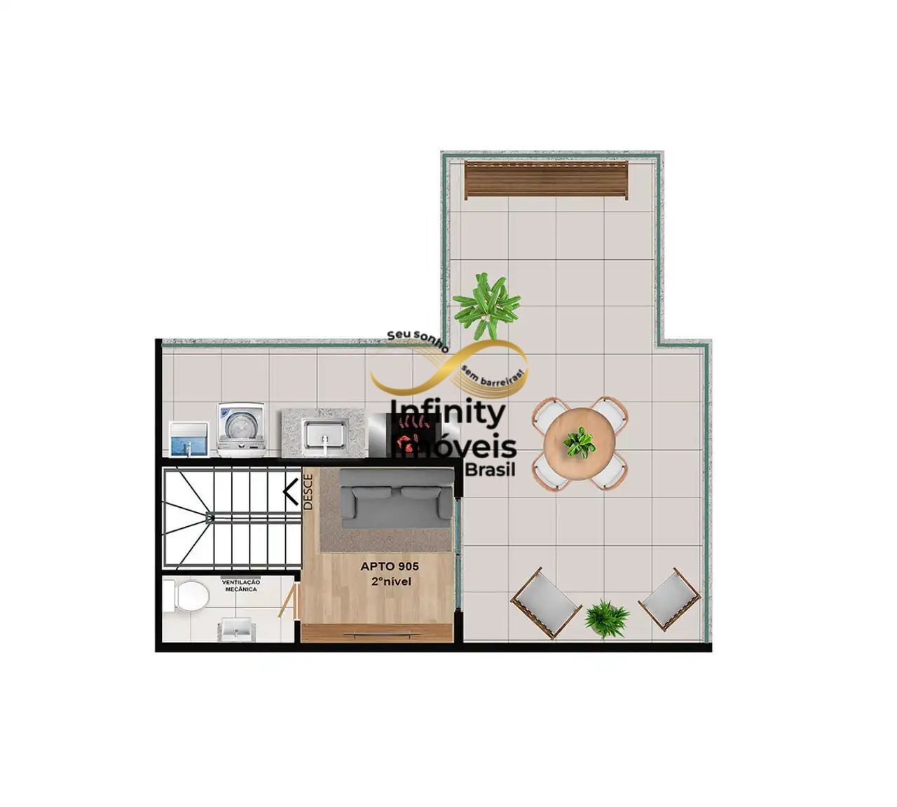 Apartamento, 2 quartos, 49 m² - Foto 34