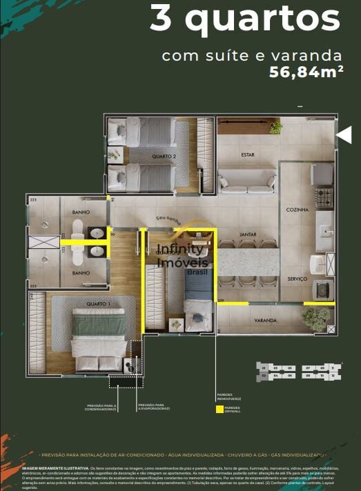 Apartamento, 3 quartos - Foto 18