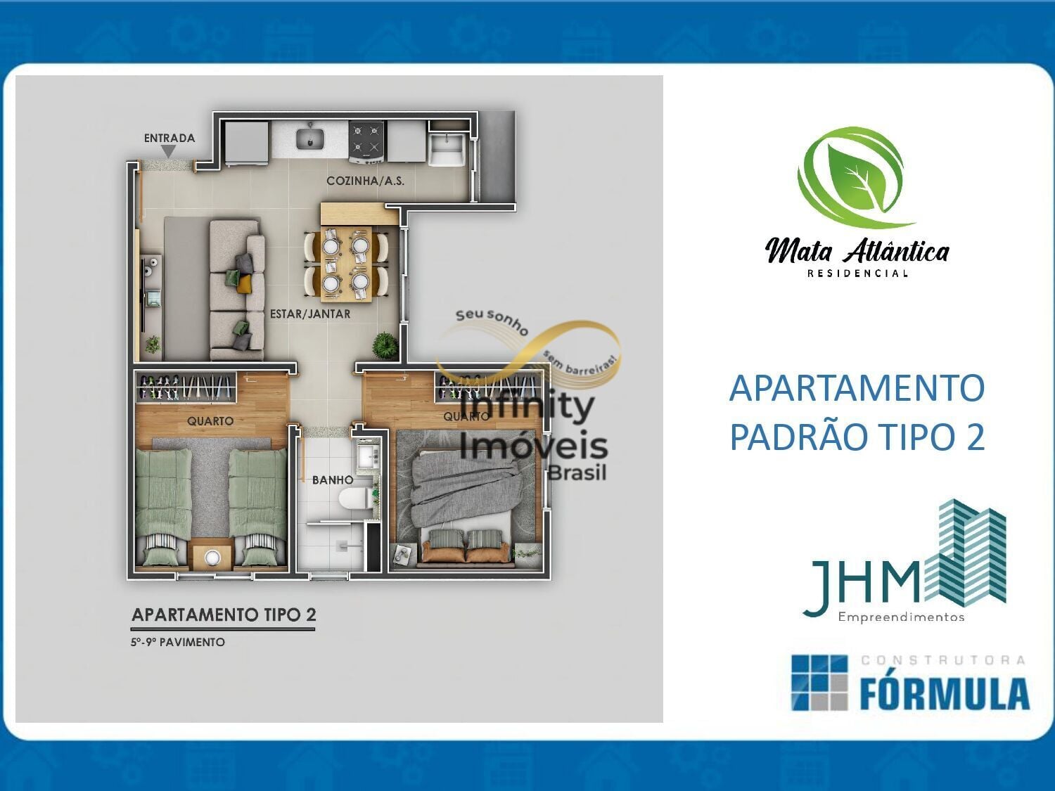 Apartamento, 2 quartos, 43 m² - Foto 24