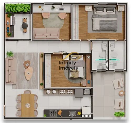 Cobertura, 3 quartos, 157 m² - Foto 20
