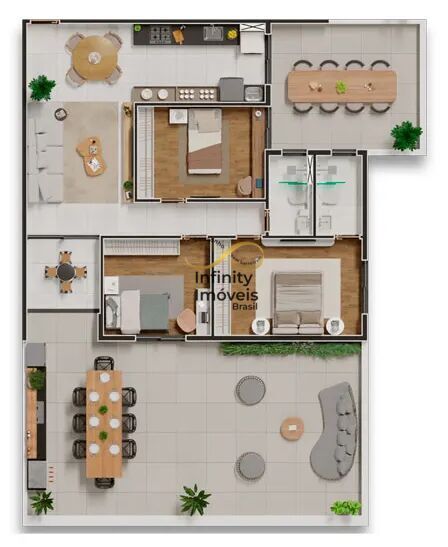 Cobertura, 3 quartos, 157 m² - Foto 21