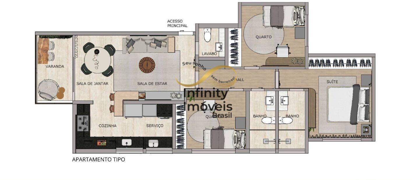 Cobertura, 3 quartos, 83 m² - Foto 10