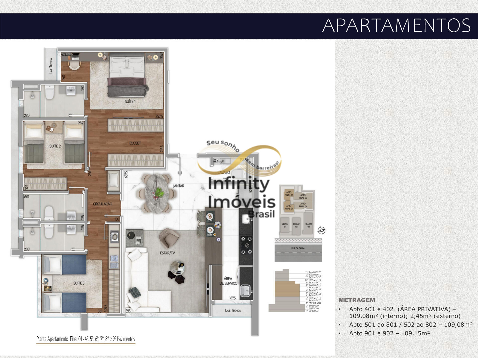 Apartamento, 3 quartos, 118 m² - Foto 24