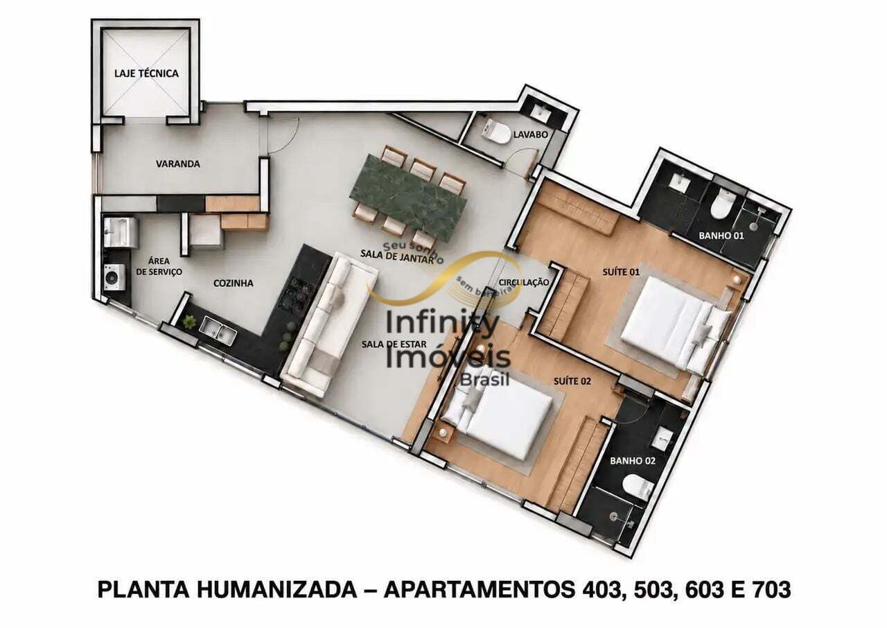 Apartamento, 2 quartos, 77 m² - Foto 19