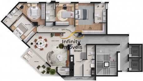 Apartamento, 4 quartos, 139 m² - Foto 7