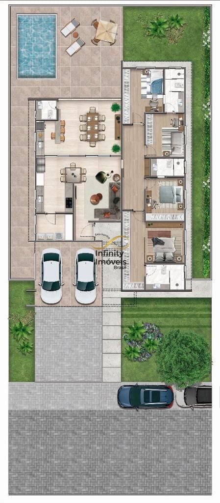 Casa, 4 quartos, 200 m² - Foto 13
