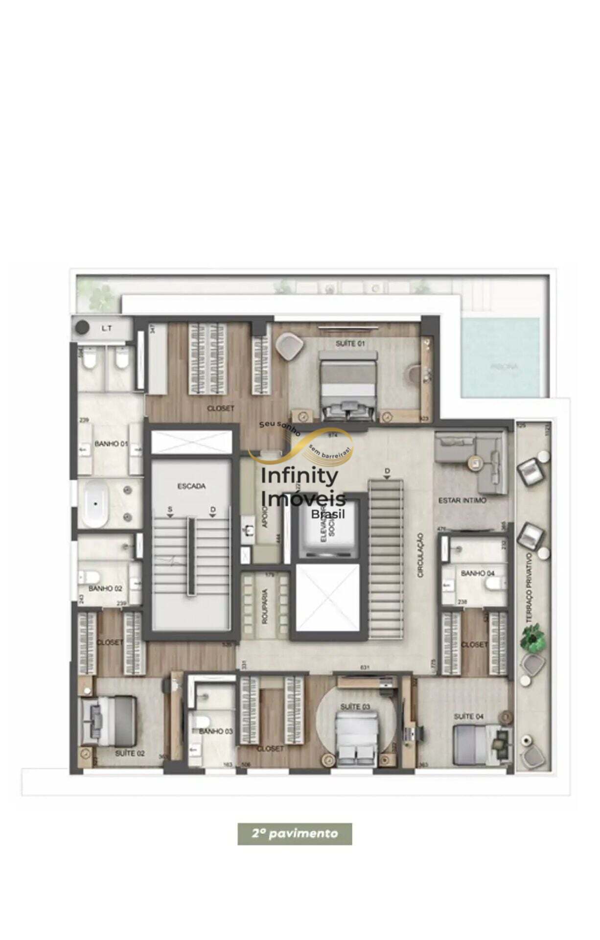 Apartamento, 4 quartos, 516 m² - Foto 29