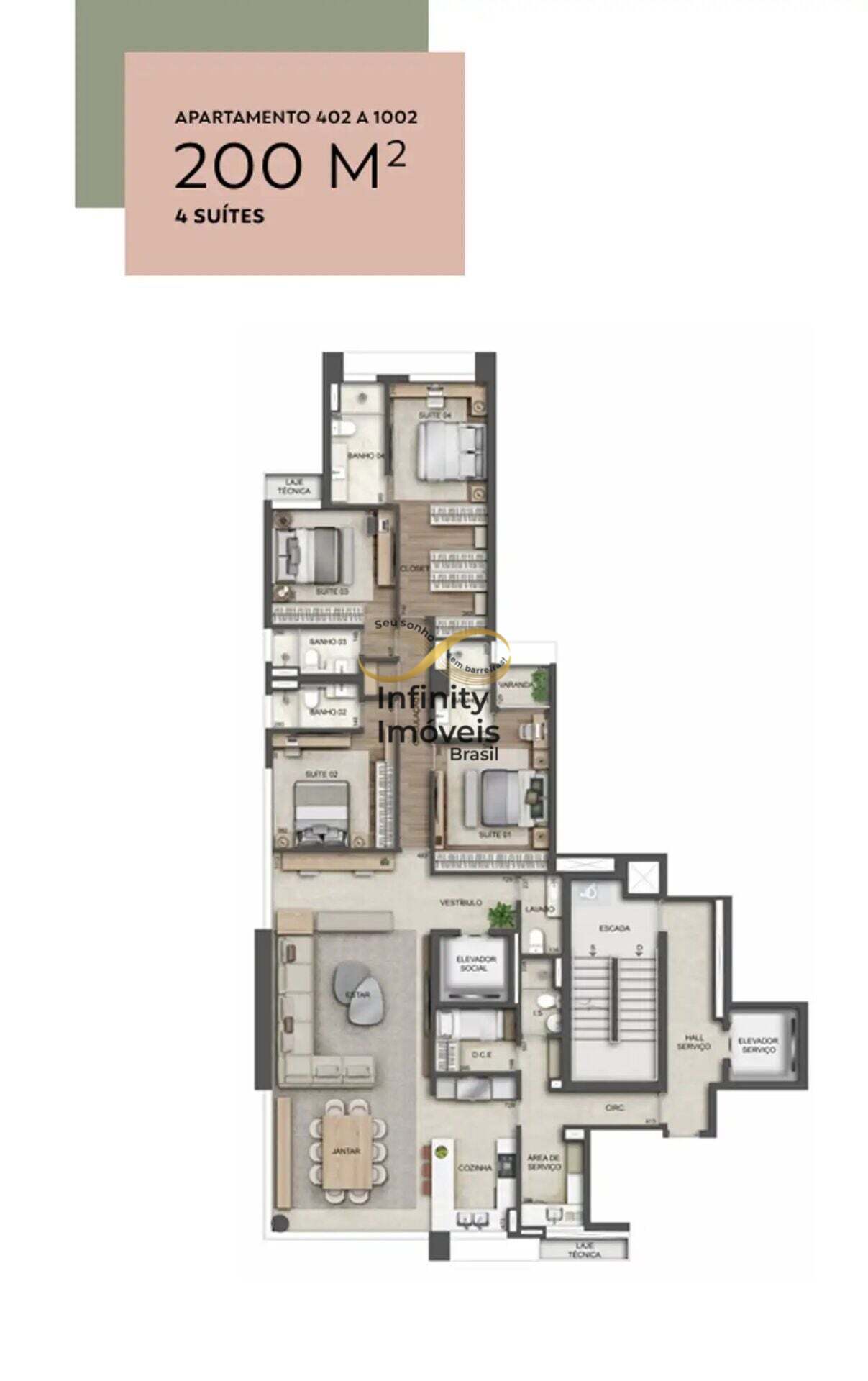 Apartamento, 4 quartos, 516 m² - Foto 33