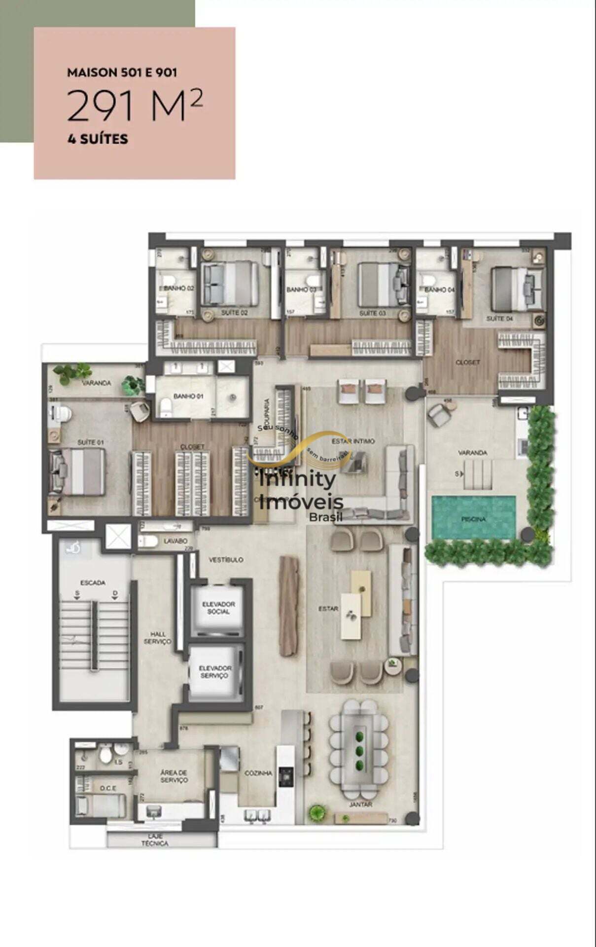 Apartamento, 4 quartos, 516 m² - Foto 32