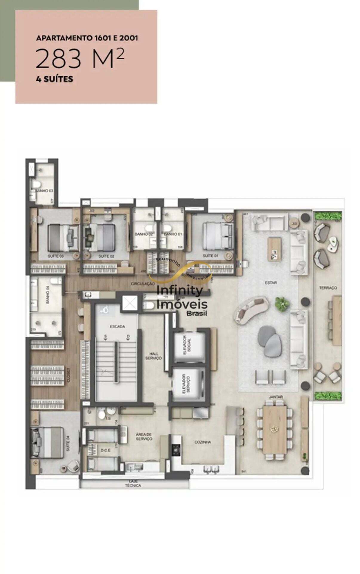 Apartamento, 4 quartos, 516 m² - Foto 37